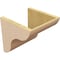 Ekena Millwork 11"W x 11"D x 11"H Wide Carmel Rough Cedar Woodgrain TimberThane Corbel, Primed Tan CORUR11X11X11CARRCPR - alternate 2